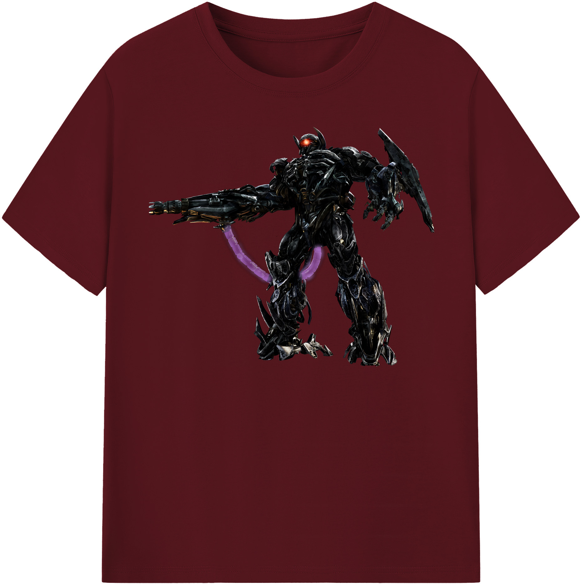 （画像用） Transformers トランスフォーマー 綿100％半袖Tシャツ（フロントプリント）